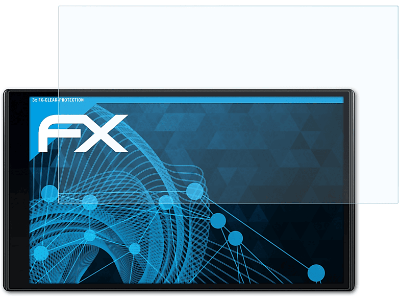 ATFOLIX 3x FX-Clear Displayschutz(für Garmin DriveSmart LMT-D) 61