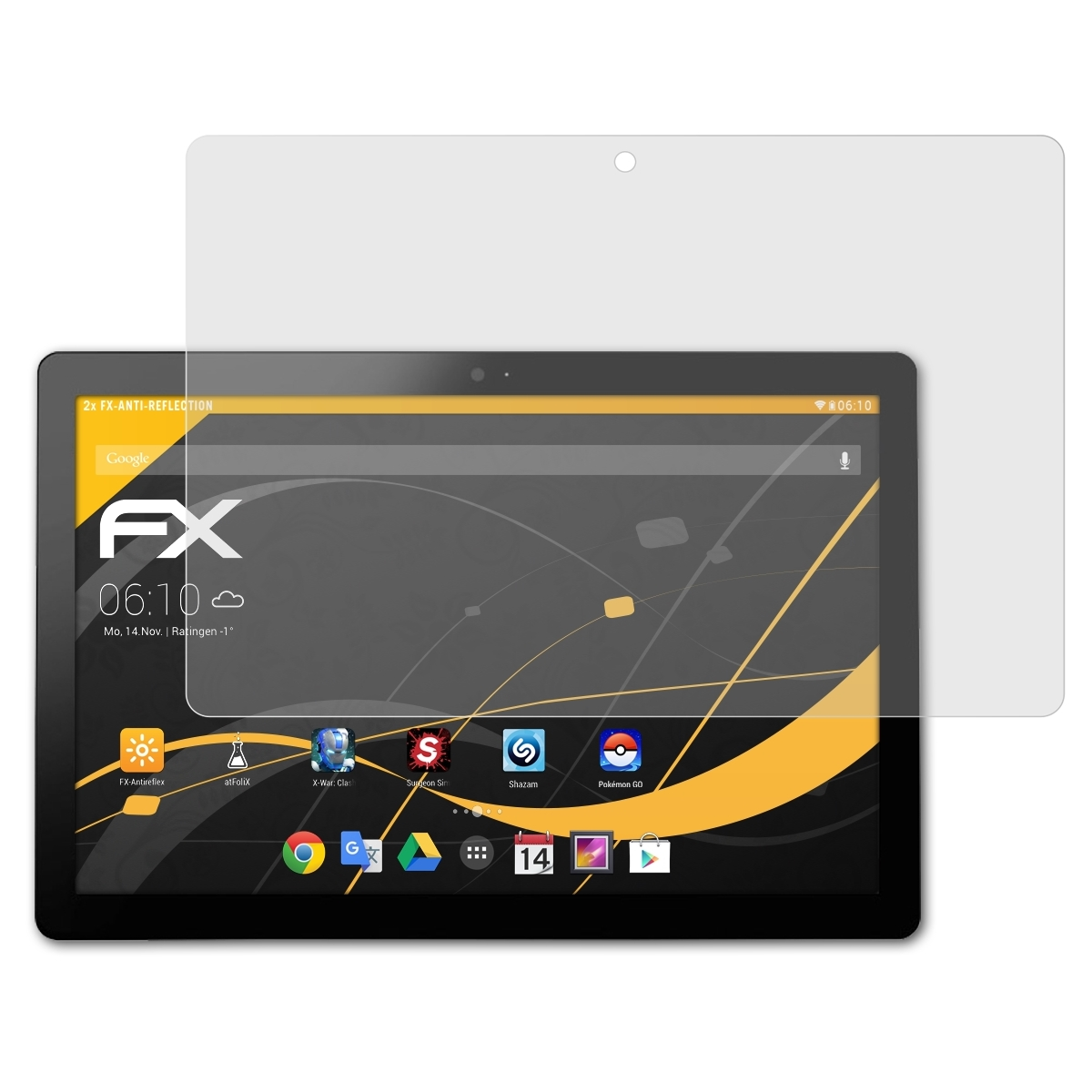 ATFOLIX 2x Voyo FX-Antireflex Displayschutz(für i8Max)