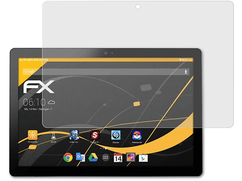 Displayschutz(für i8Max) 2x ATFOLIX Voyo FX-Antireflex