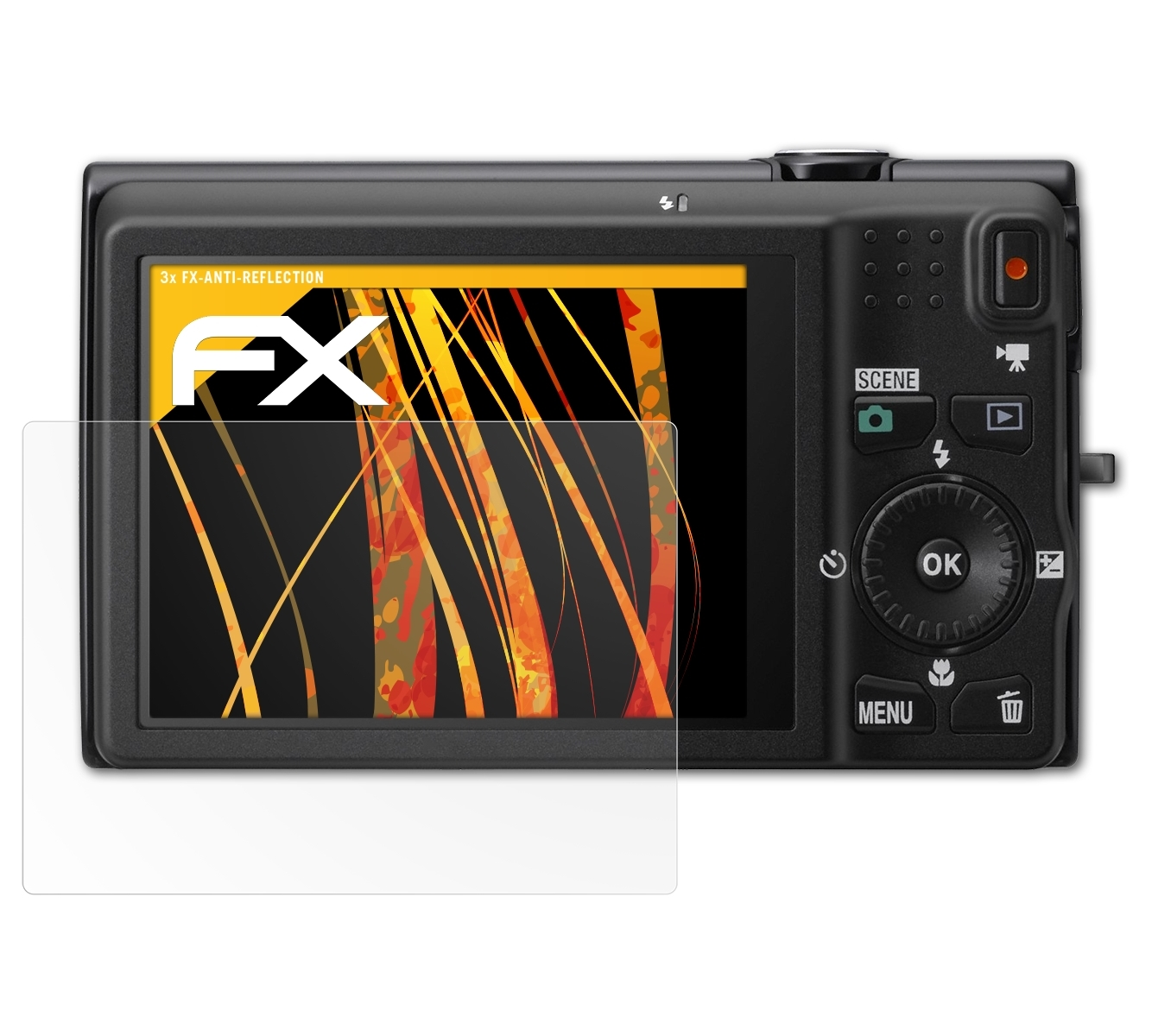 ATFOLIX 3x FX-Antireflex S6200) Nikon Coolpix Displayschutz(für