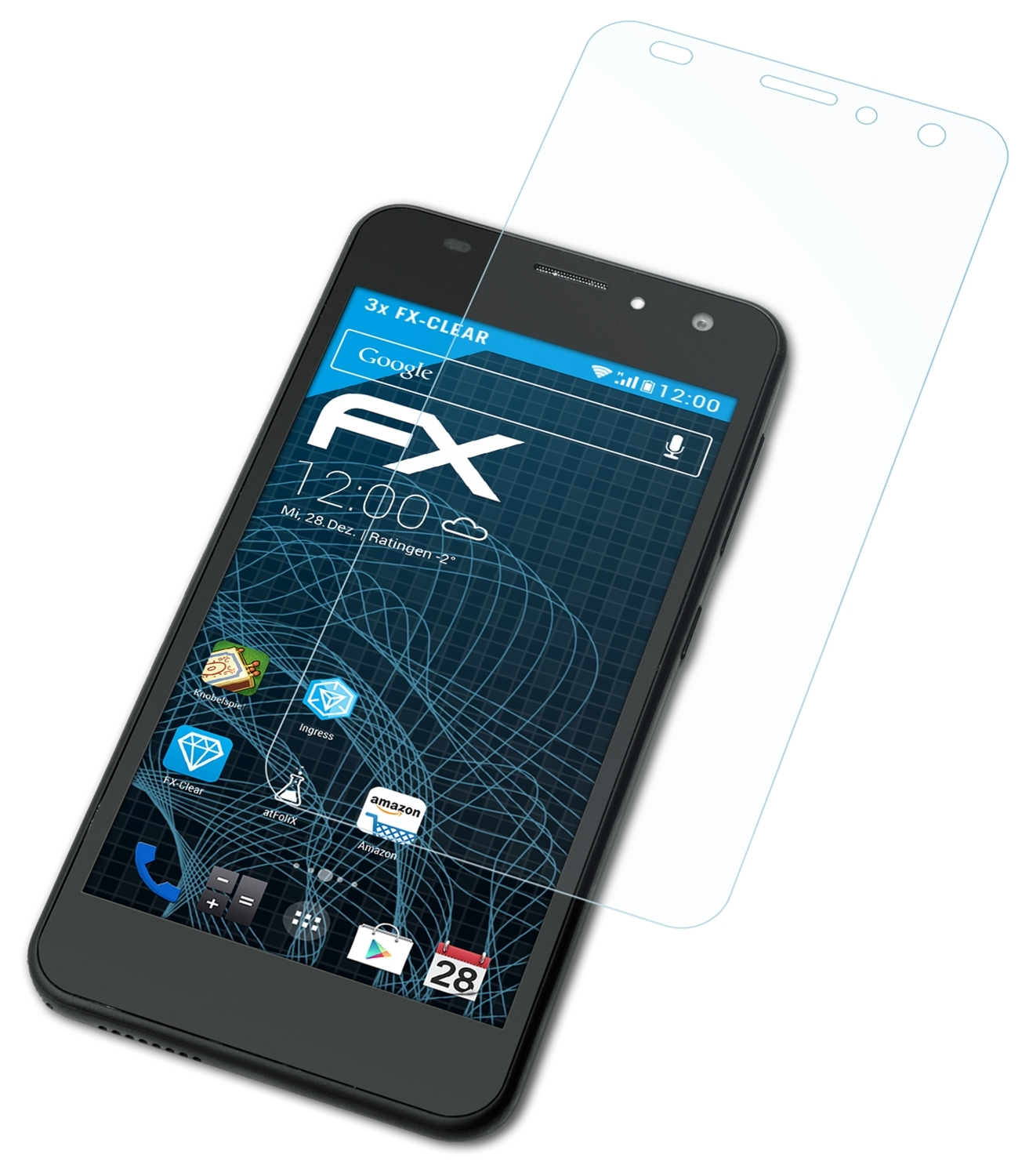 FX-Clear Shift 5.3) Displayschutz(für ATFOLIX 3x