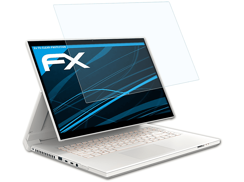 FX-Clear Acer 2x 7 Ezel) ATFOLIX Displayschutz(für ConceptD