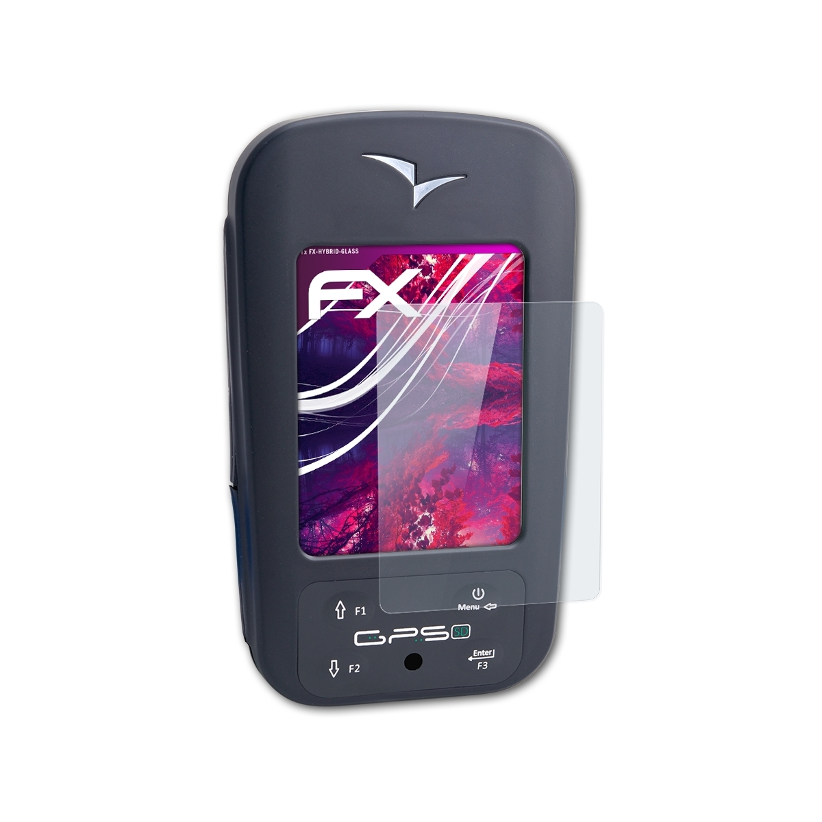 ATFOLIX FX-Hybrid-Glass Schutzglas(für Flymaster SD) GPS