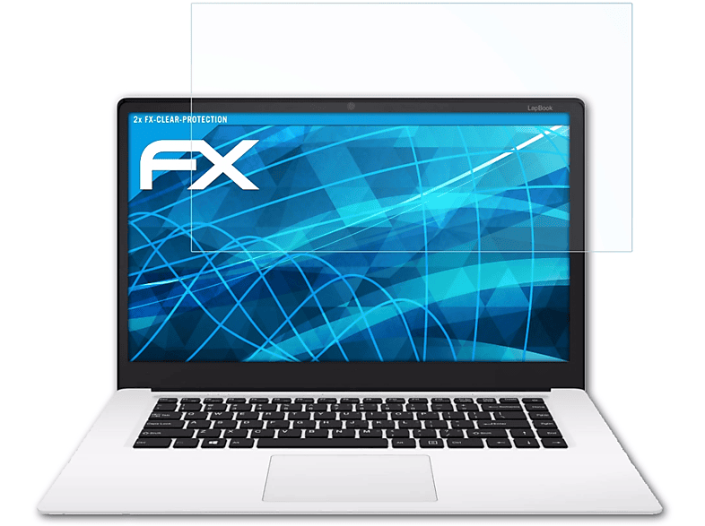 ATFOLIX 2x FX-Clear Displayschutz(für 15,6) Chuwi LapBook