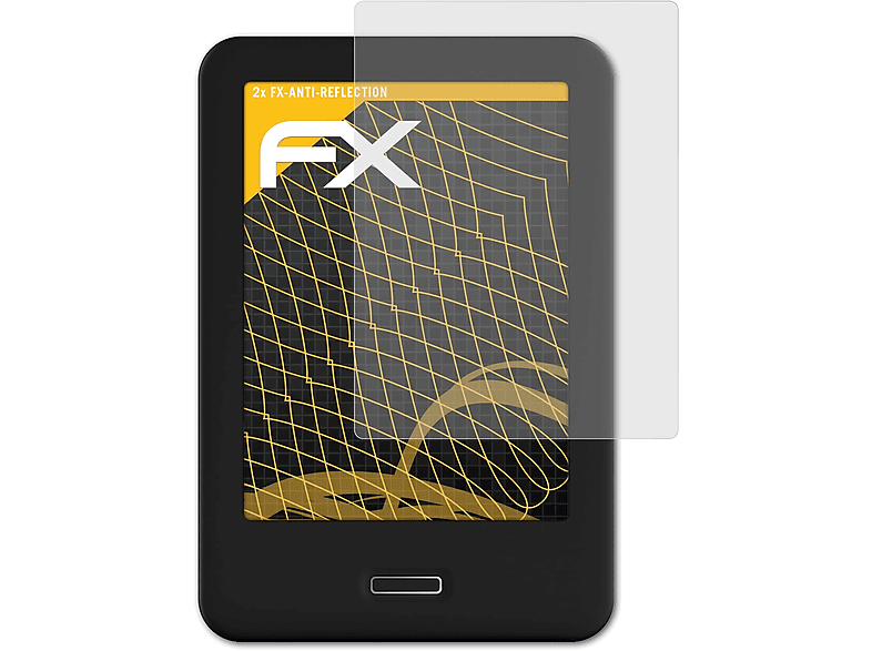 ATFOLIX FX-Antireflex Displayschutz(für Cervantes 3) bq 2x