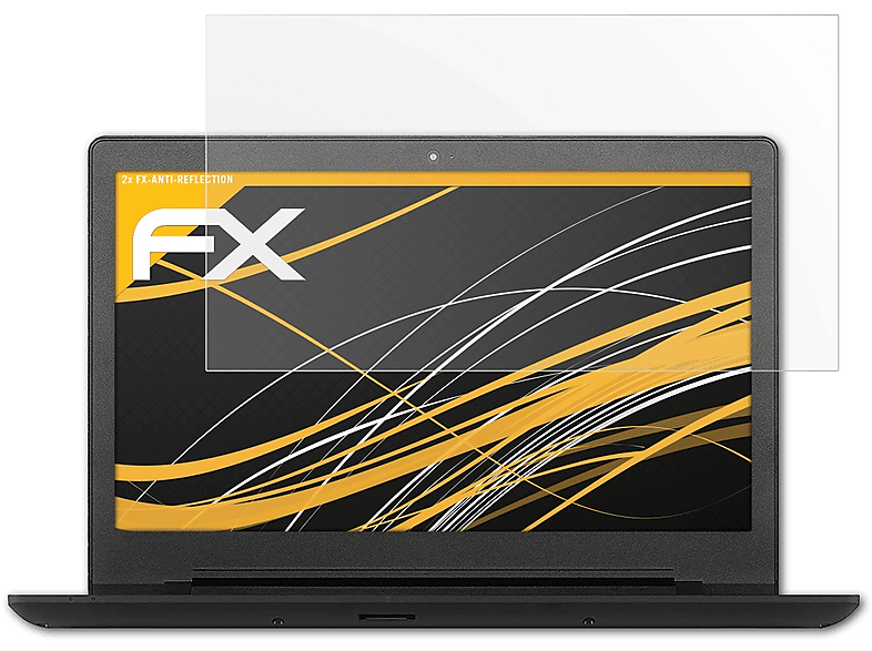 ATFOLIX 2x FX-Antireflex Displayschutz(für Lenovo IdeaPad 110)