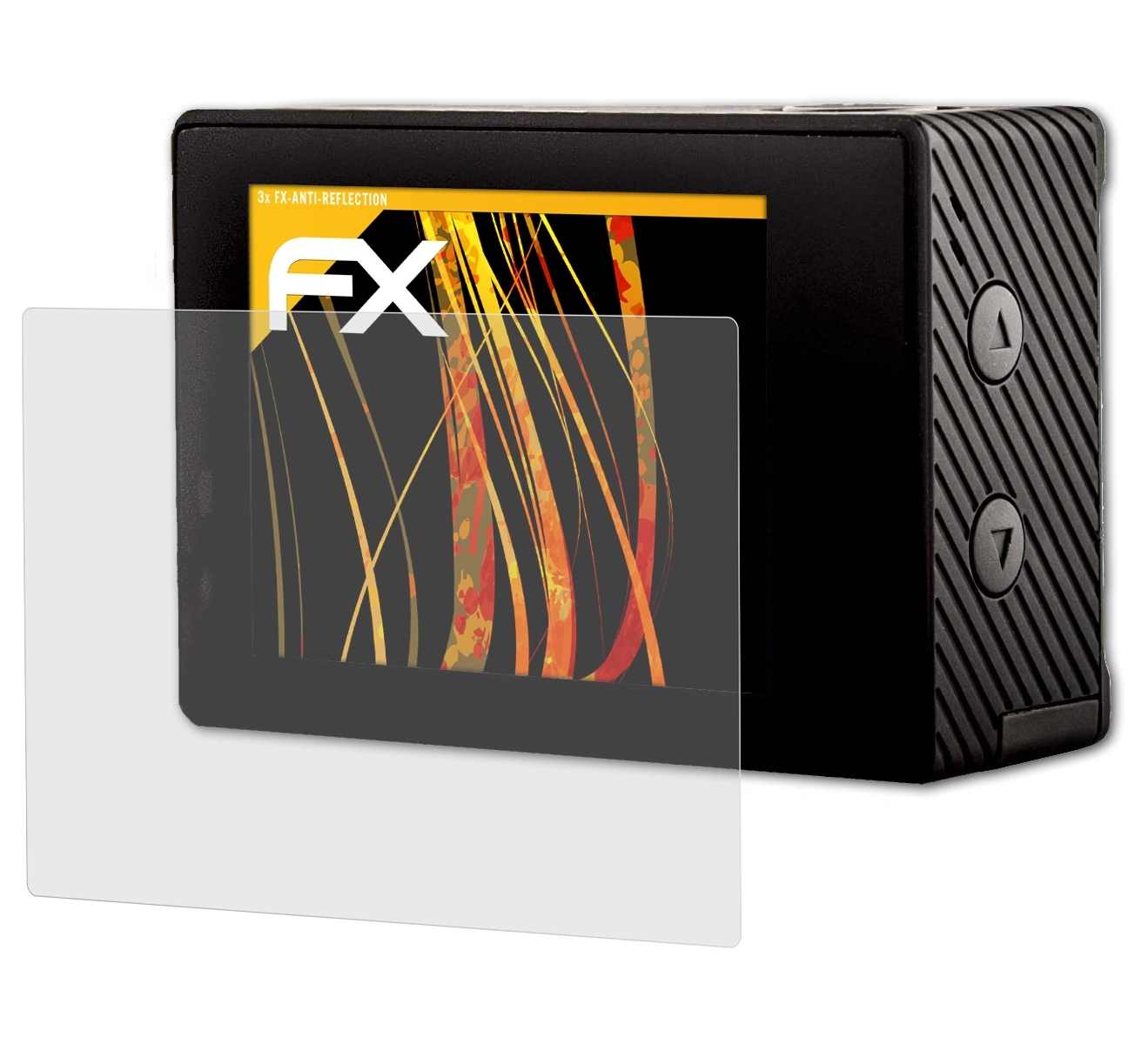 ATFOLIX GoXtreme Displayschutz(für FX-Antireflex 3x Black Easypix Hawk 4K)