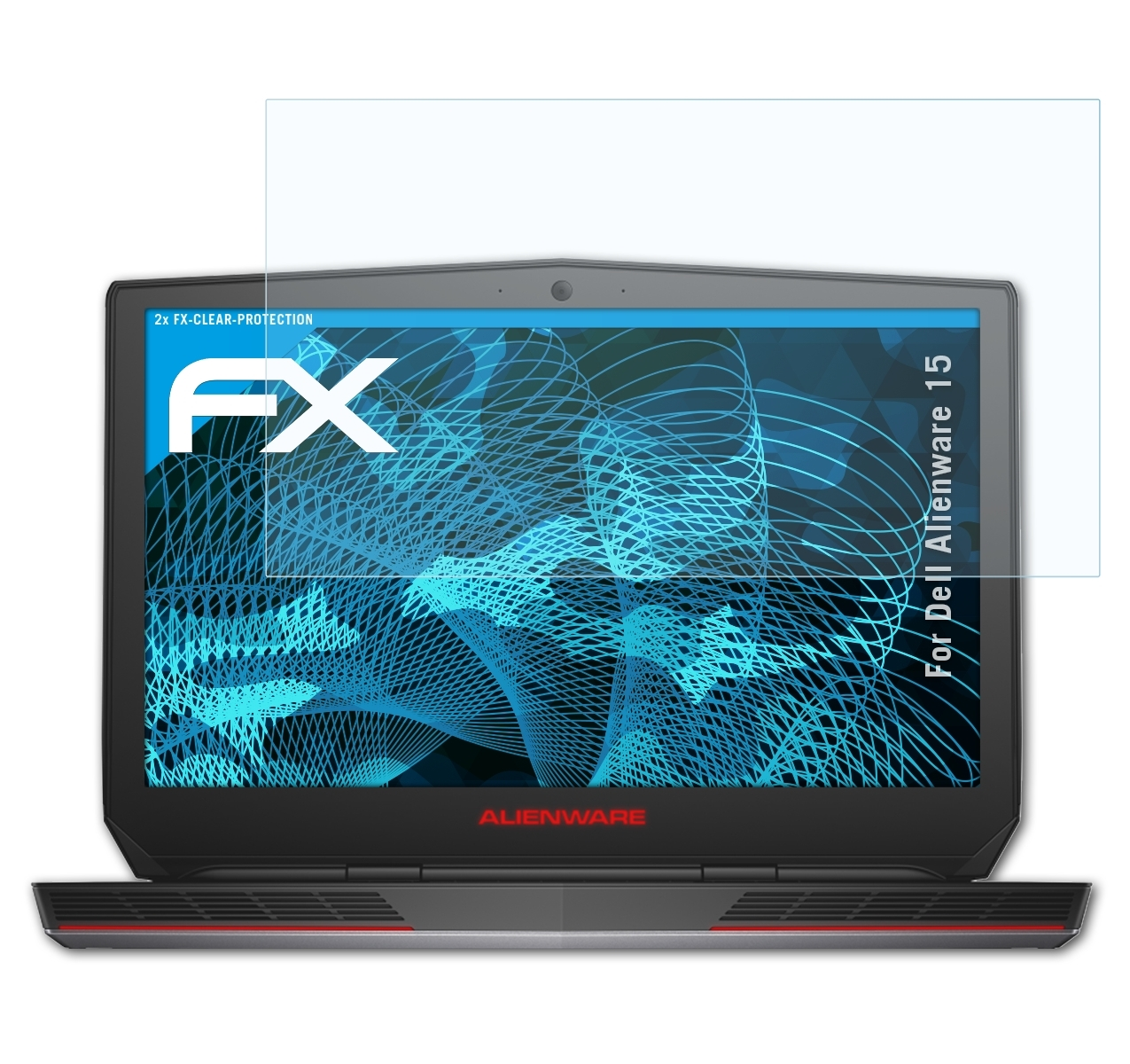 FX-Clear ATFOLIX Displayschutz(für 2x 15) Dell Alienware