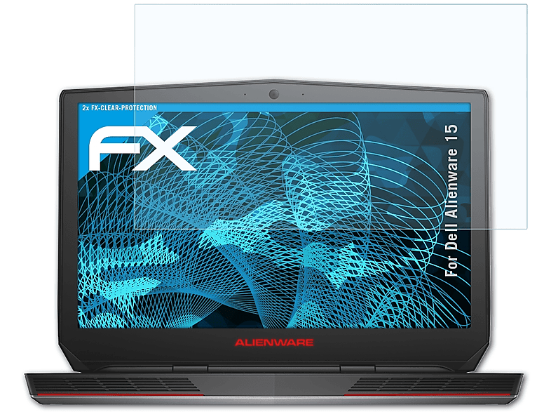 FX-Clear ATFOLIX Displayschutz(für 2x 15) Dell Alienware