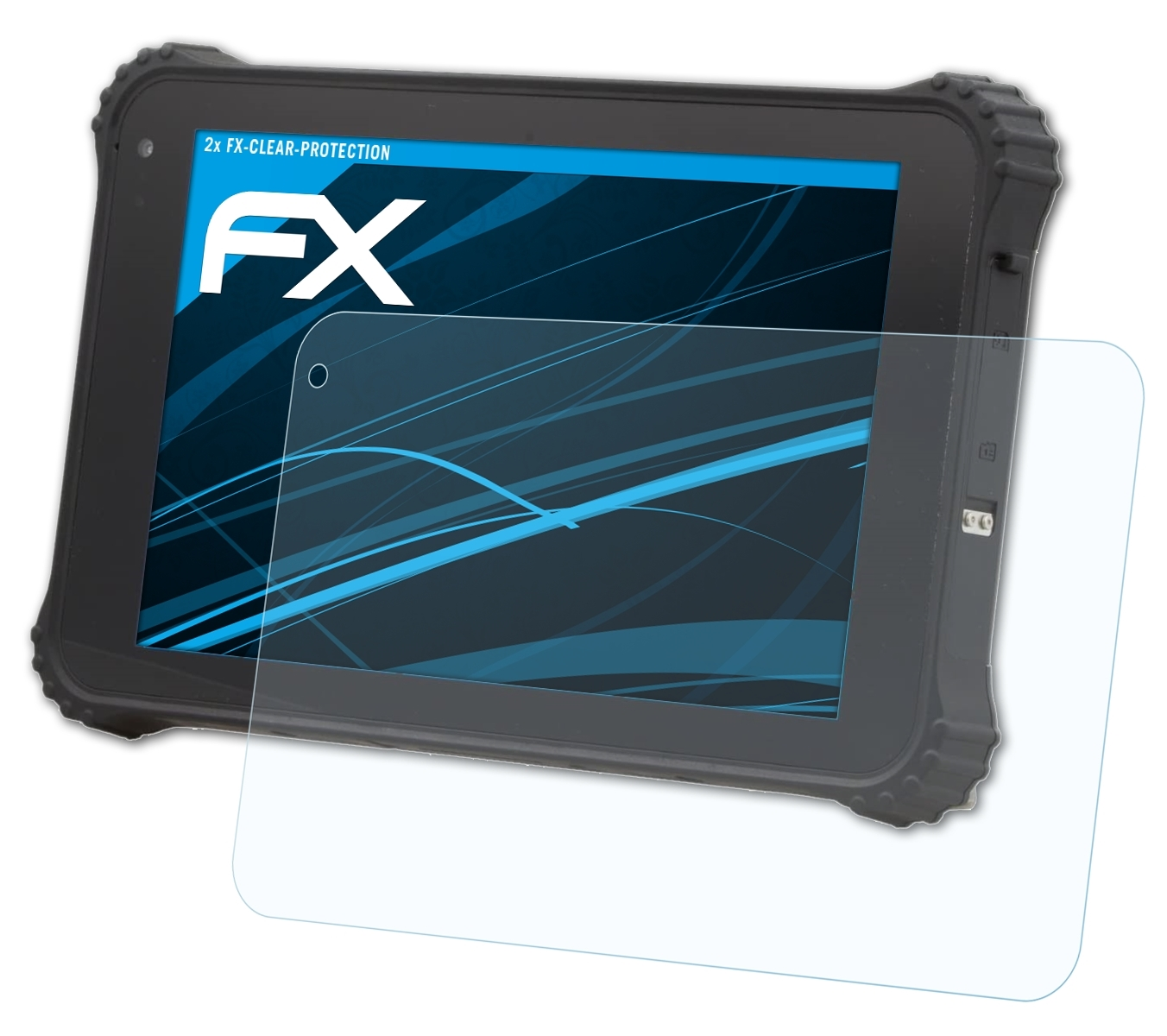 ATFOLIX 2x FX-Clear Displayschutz(für Logic Instrument Fieldbook K80)