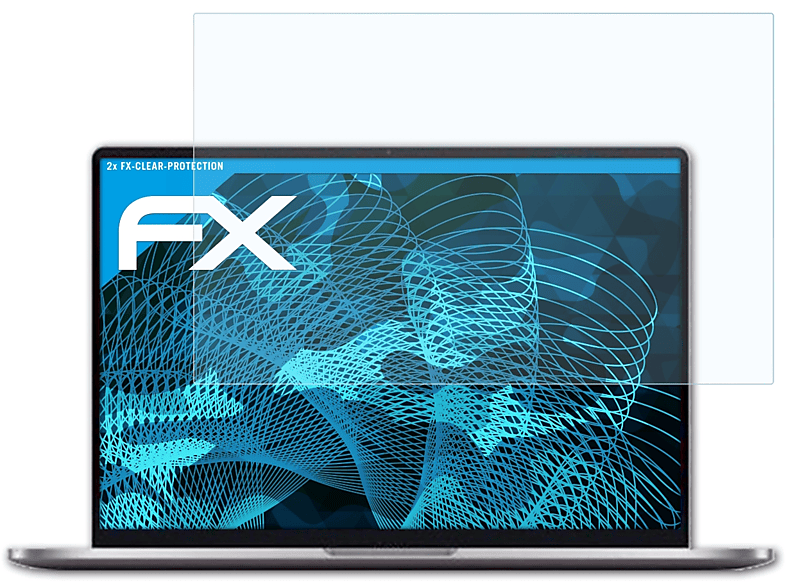 ATFOLIX 2x FX-Clear Displayschutz(für Xiaomi RedmiBook Pro 15S)
