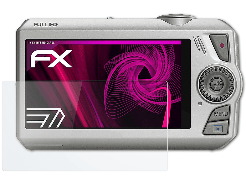 ATFOLIX IXUS Canon FX-Hybrid-Glass Schutzglas(für 1000 Digital HS)