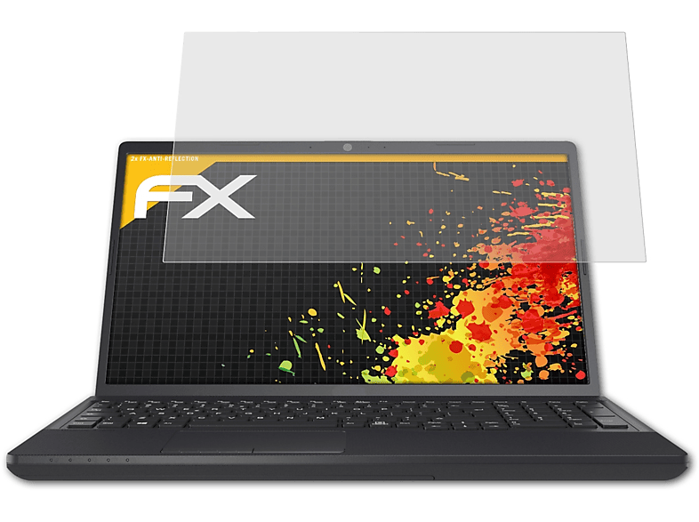 FX-Antireflex 2x Displayschutz(für ATFOLIX Lifebook Fujitsu A3510)
