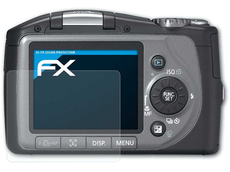 ATFOLIX 3x FX-Clear Displayschutz(für Canon PowerShot SX100 IS)
