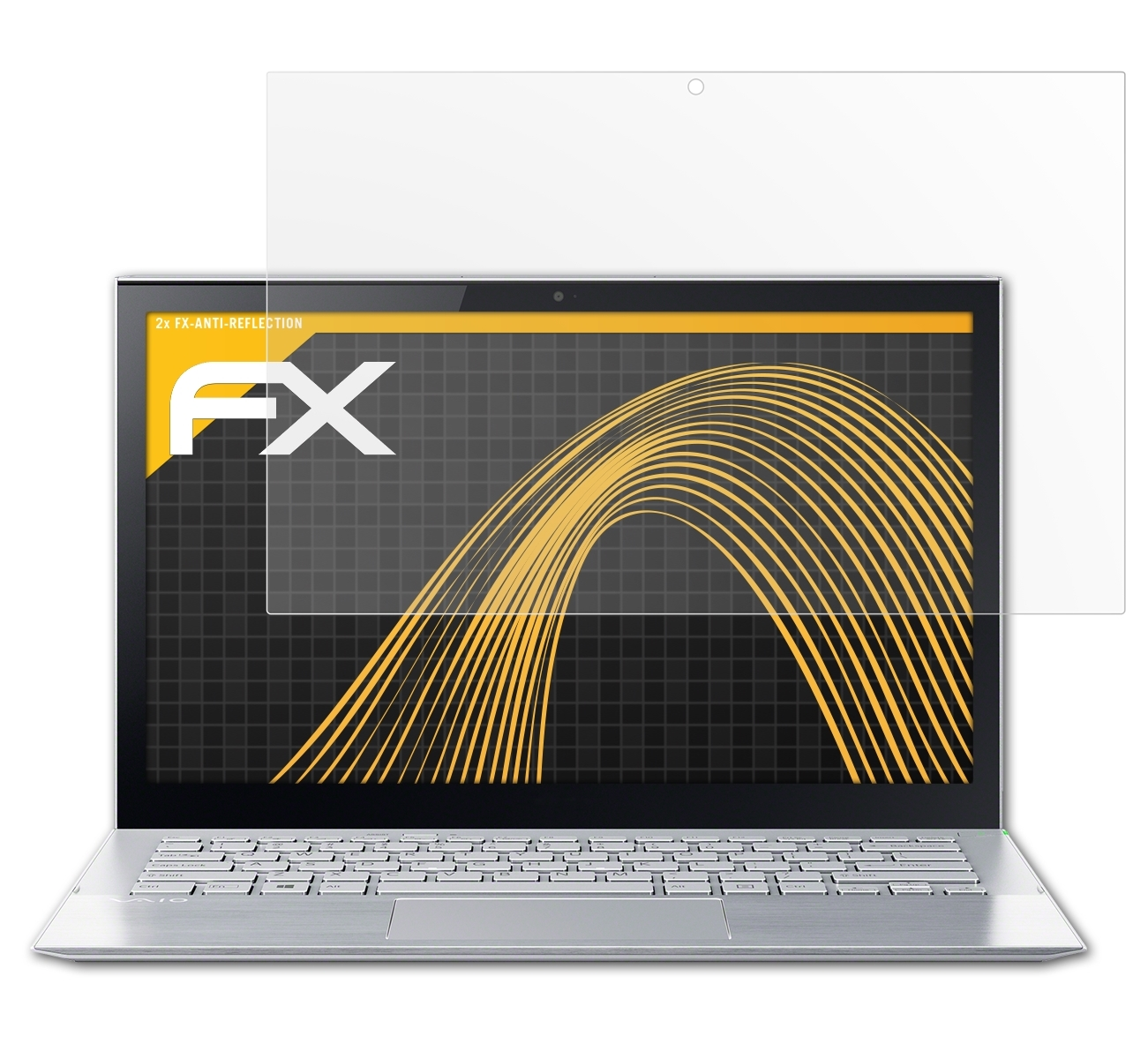 ATFOLIX 2x Sony FX-Antireflex 11) Pro VAIO Displayschutz(für