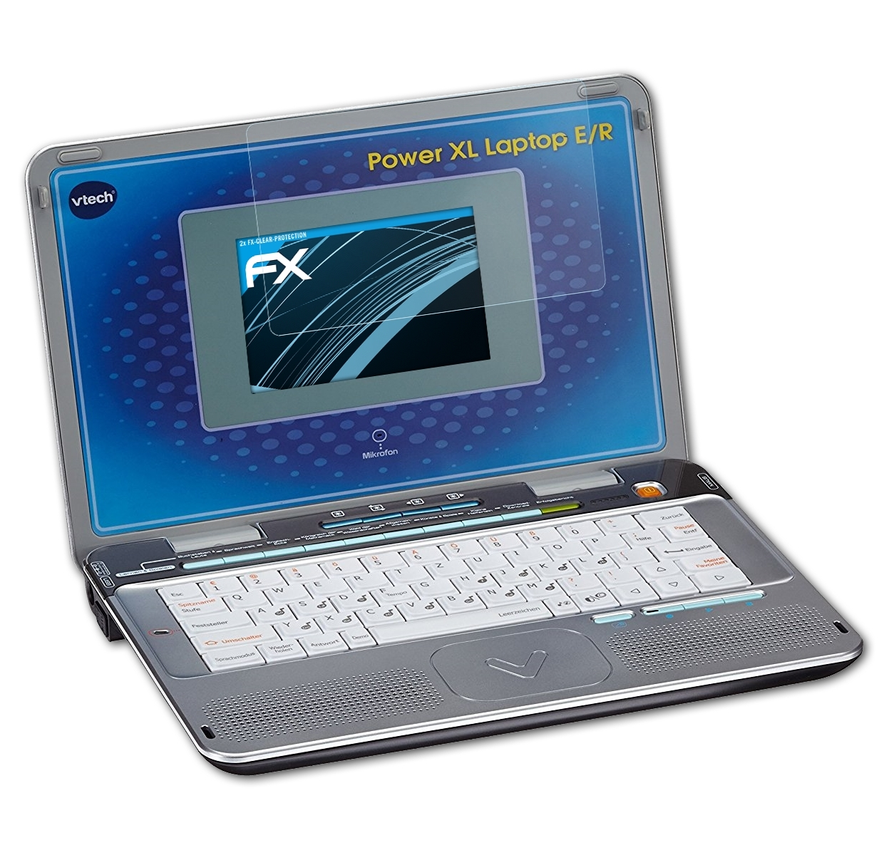 Displayschutz(für Laptop Power ATFOLIX FX-Clear VTech E/R) XL 2x