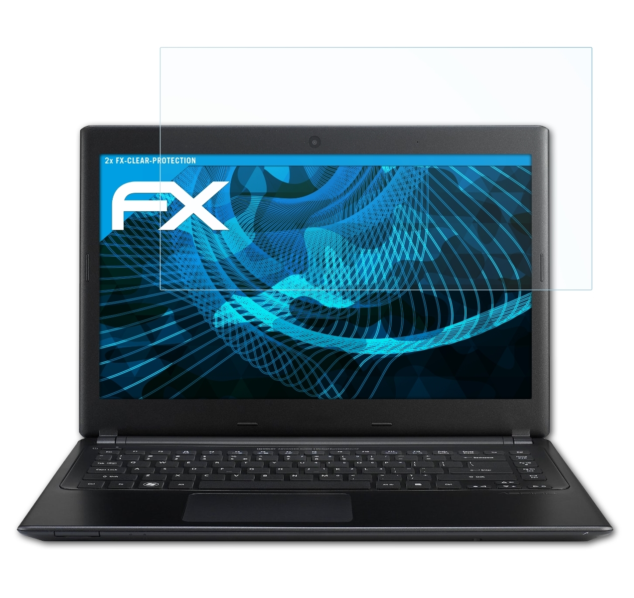 V5-571) 2x Displayschutz(für ATFOLIX Aspire FX-Clear Acer