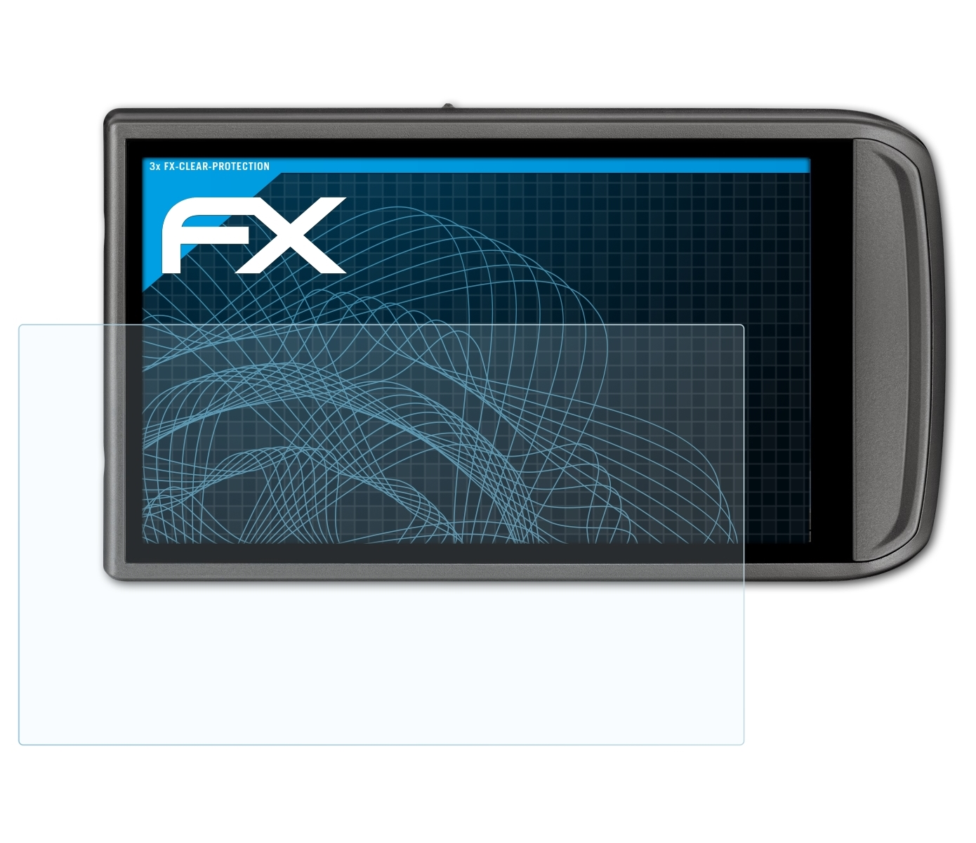 ATFOLIX 3x FX-Clear Displayschutz(für Canon 210) Digital IXUS