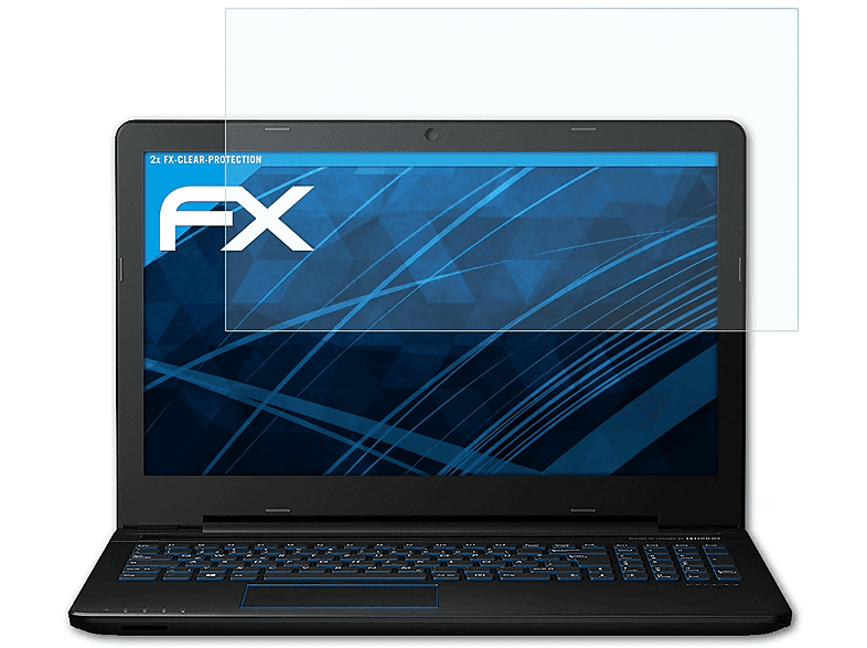 ATFOLIX 2x FX-Clear Displayschutz(für Medion Erazer P6679 (MD60594))