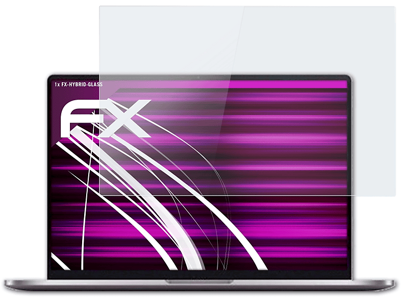 ATFOLIX FX-Hybrid-Glass Schutzglas(für Xiaomi RedmiBook 15S) Pro