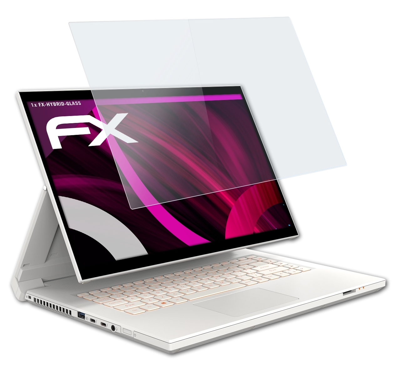 FX-Hybrid-Glass Schutzglas(für Acer Ezel) ATFOLIX 7 ConceptD