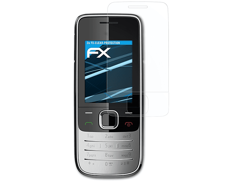 FX-Clear 2730 Classic) 3x ATFOLIX Displayschutz(für Nokia