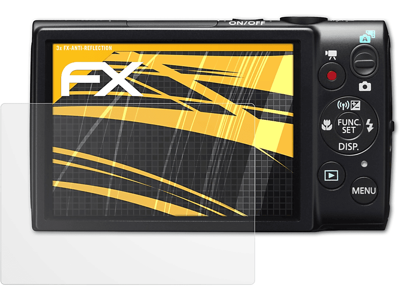 Canon ATFOLIX 3x Digital 225 Displayschutz(für FX-Antireflex IXUS HS)