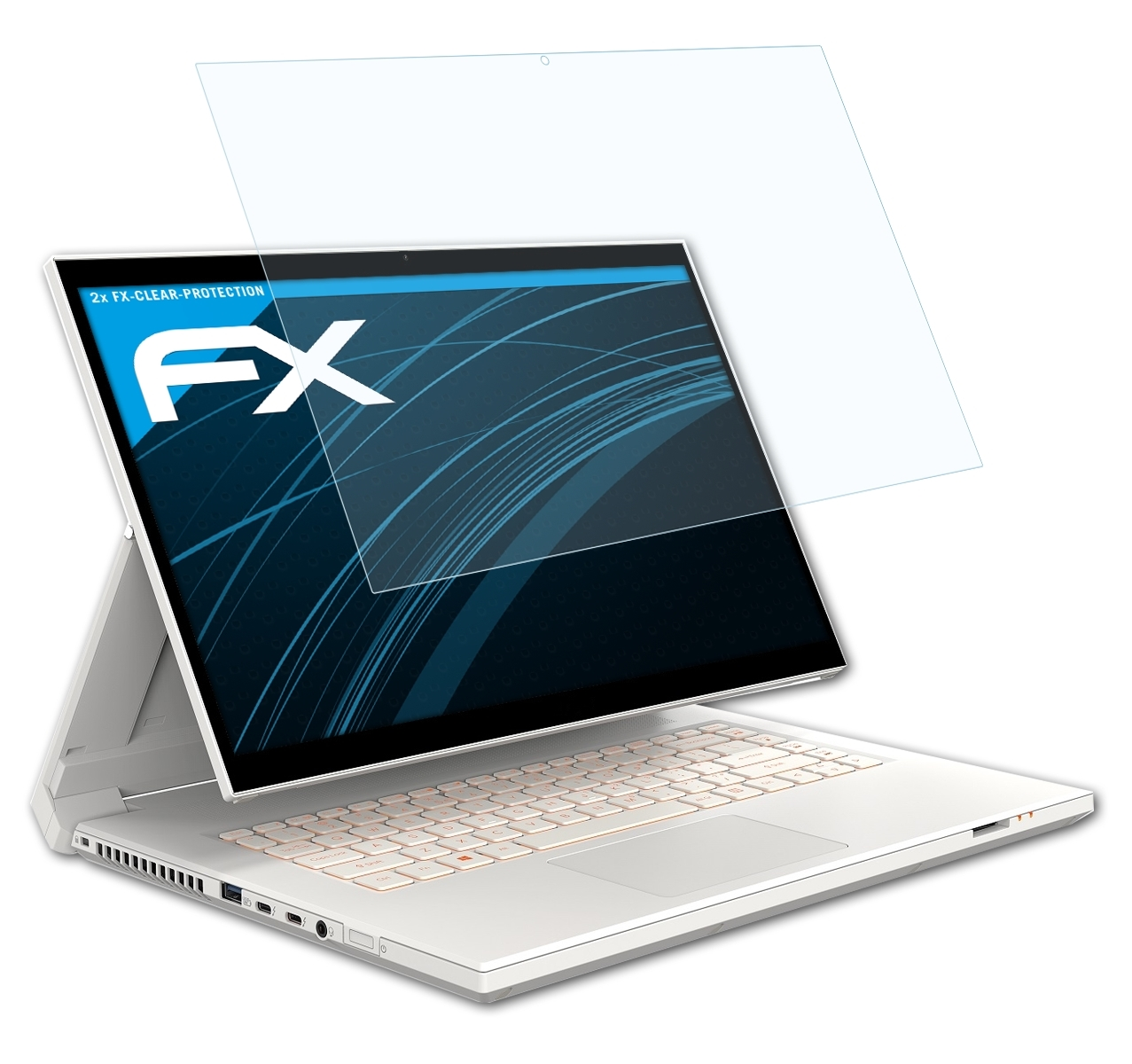 Ezel 7 ConceptD FX-Clear Acer Pro) 2x Displayschutz(für ATFOLIX