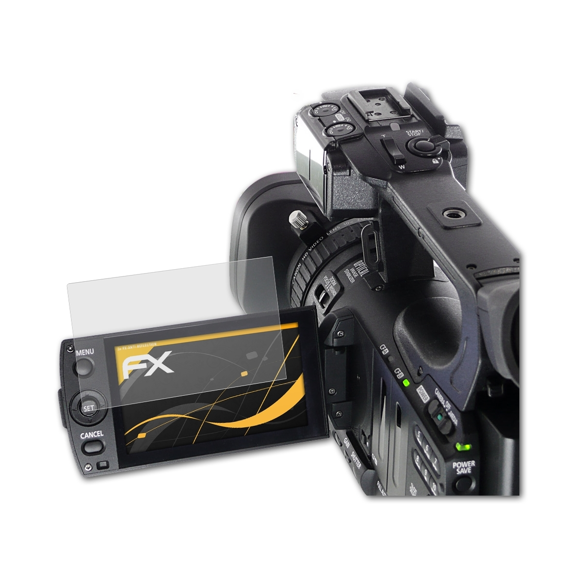 Canon ATFOLIX 3x Displayschutz(für XF100) FX-Antireflex