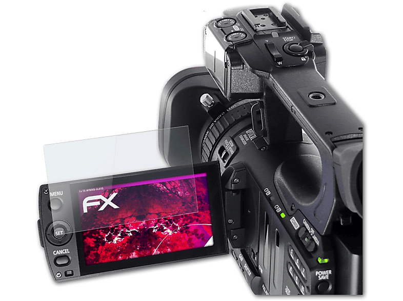 XF100) FX-Hybrid-Glass Canon ATFOLIX Schutzglas(für