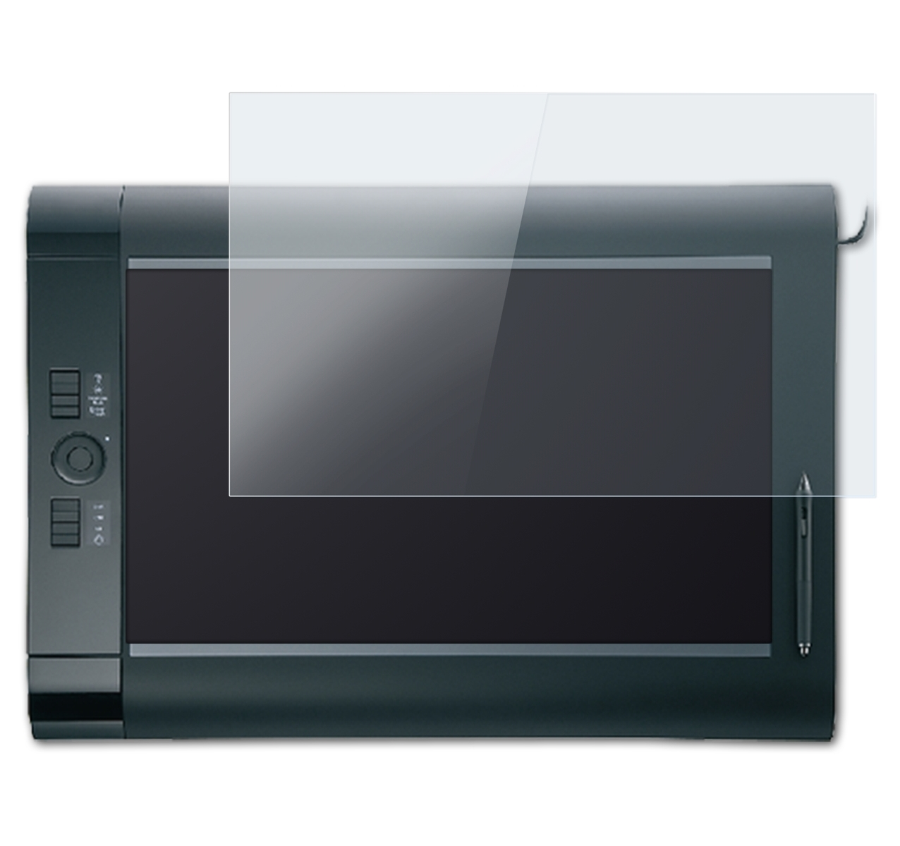 ATFOLIX FX-Hybrid-Glass Schutzglas(für Wacom INTUOS4 XL (PTK-1240 