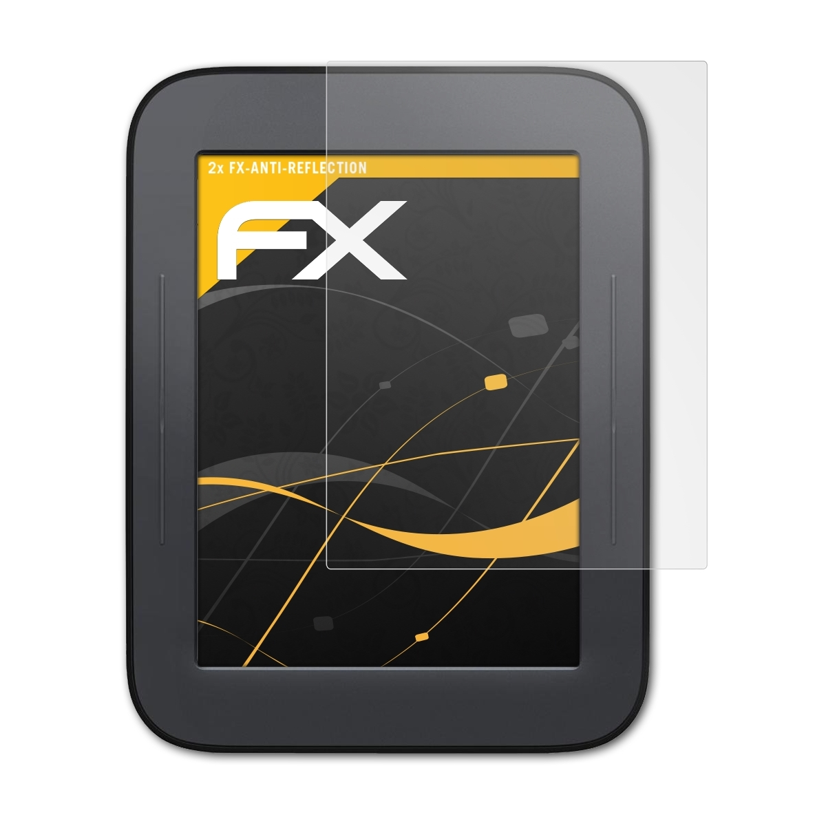 Barnes FX-Antireflex & Displayschutz(für ATFOLIX 2x Noble NOOK GlowLight)