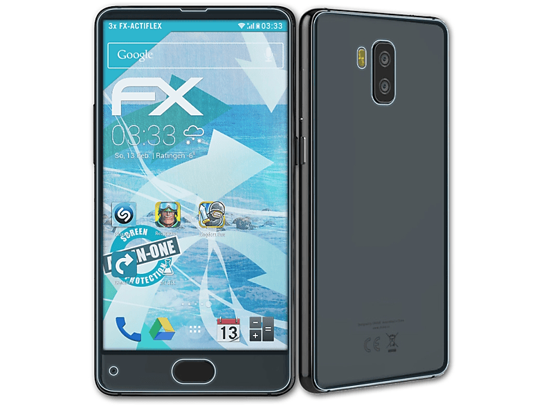 ATFOLIX 3x FX-ActiFleX Displayschutz(für Uhans MX) | Displayschutzfolien & Gläser