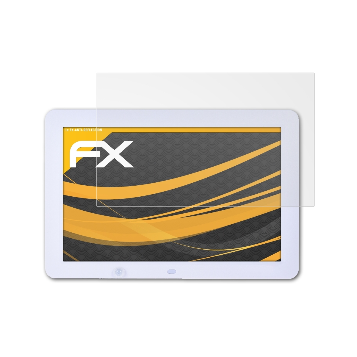 FX-Antireflex Displayschutz(für ATFOLIX Wide Bilderrahmen Andoer (1280x800)) 12 Zoll Digitaler