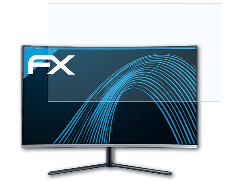 FX-Clear Displayschutz(für ATFOLIX U32R592CWU) Samsung