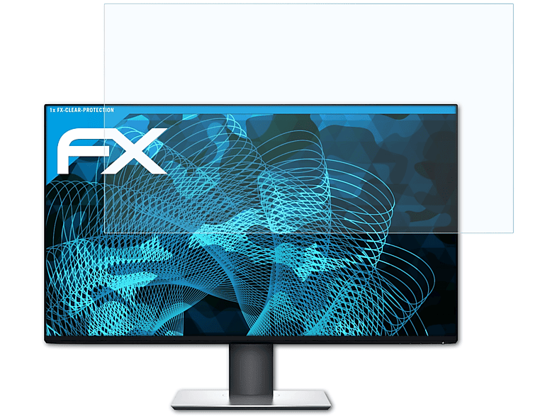 ATFOLIX FX-Clear Displayschutz(für Dell UltraSharp U3219Q)