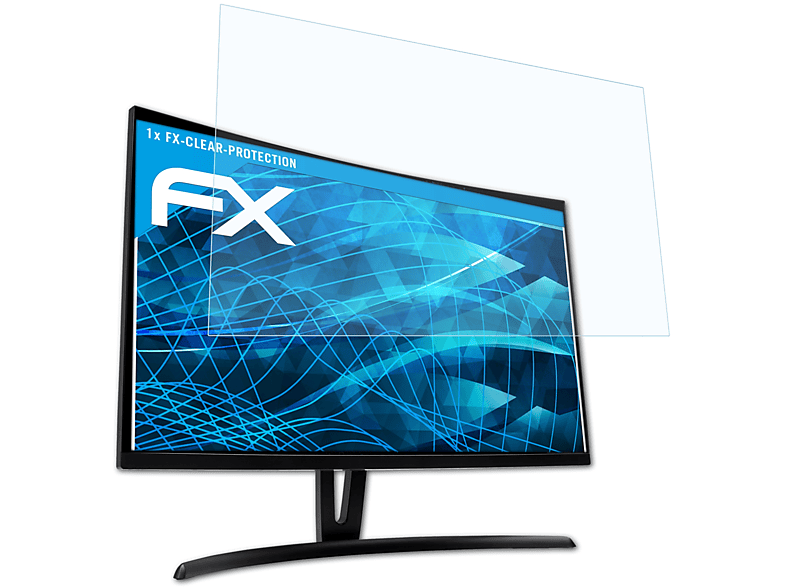 ATFOLIX FX-Clear Displayschutz(für Medion AKOYA P52470)