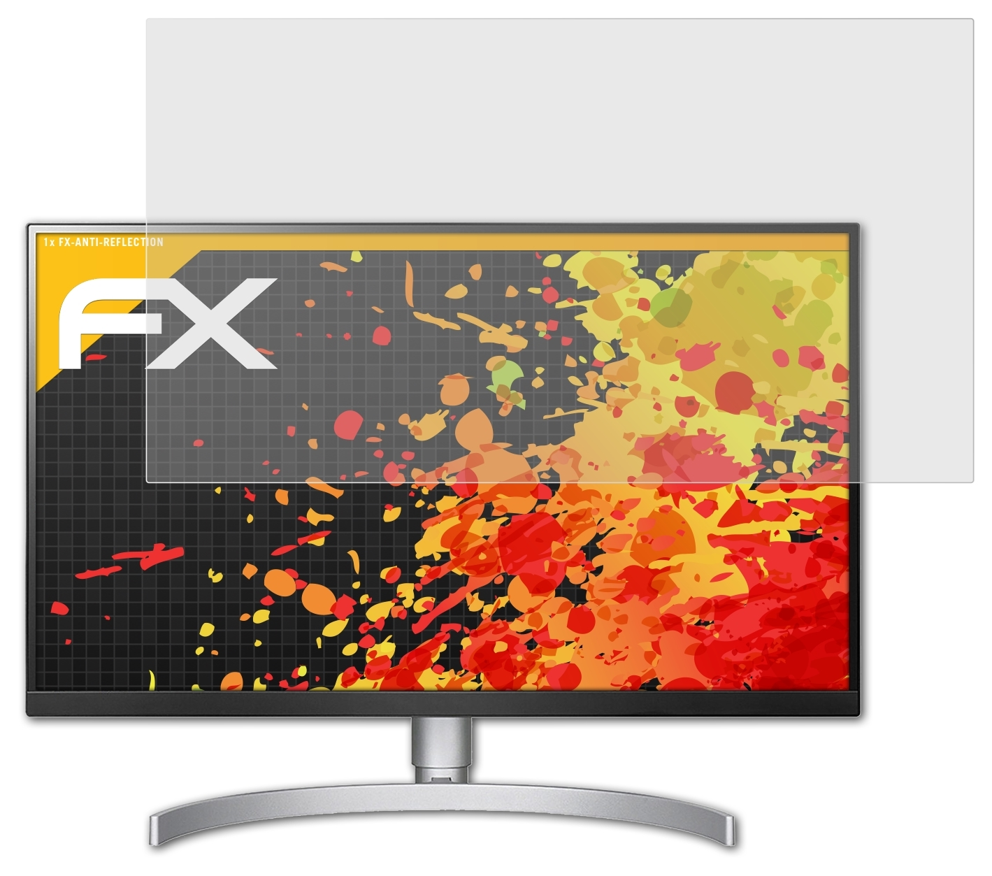 ATFOLIX FX-Antireflex Displayschutz(für LG 27UK850-W)