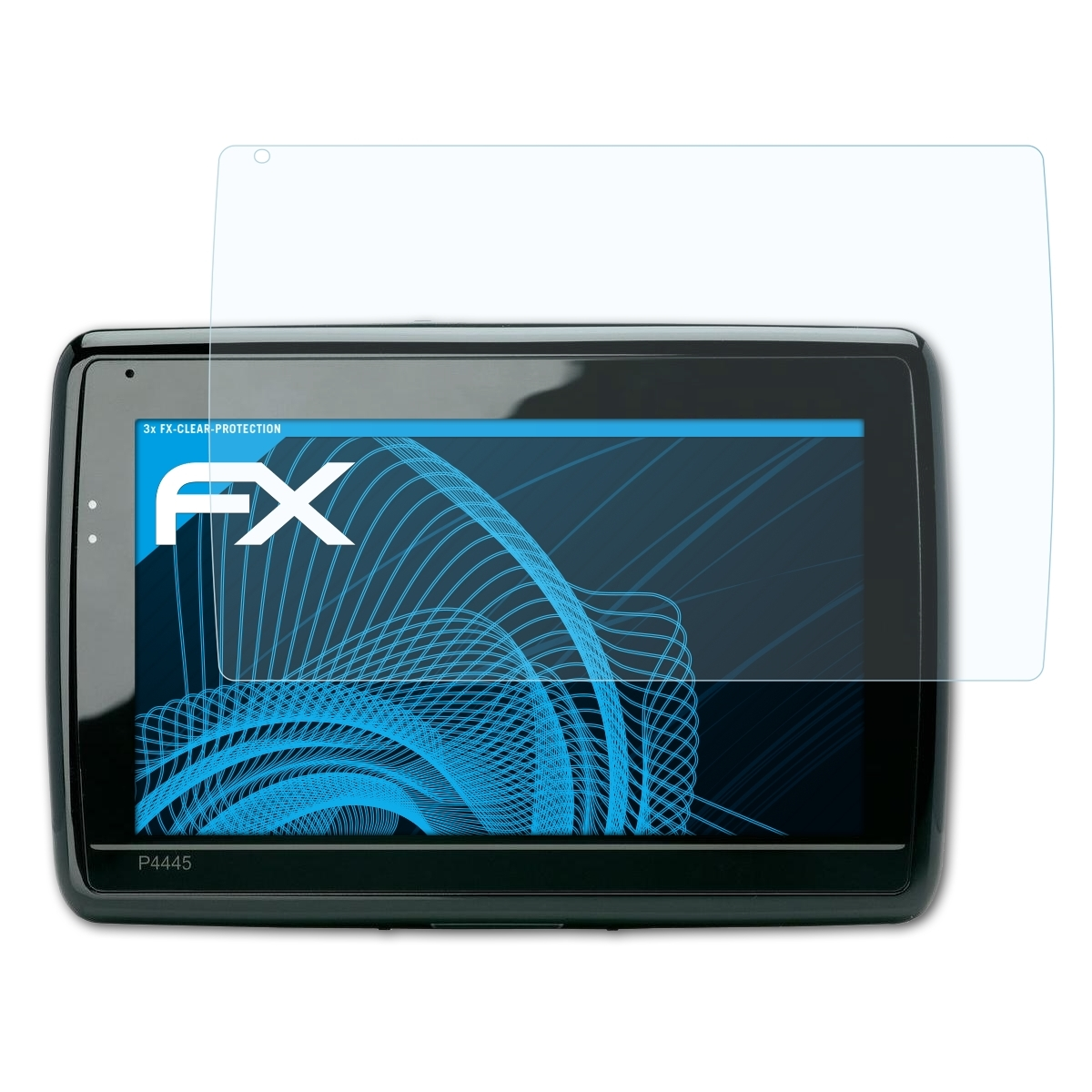 Medion ATFOLIX GoPal P4445) 3x FX-Clear Displayschutz(für