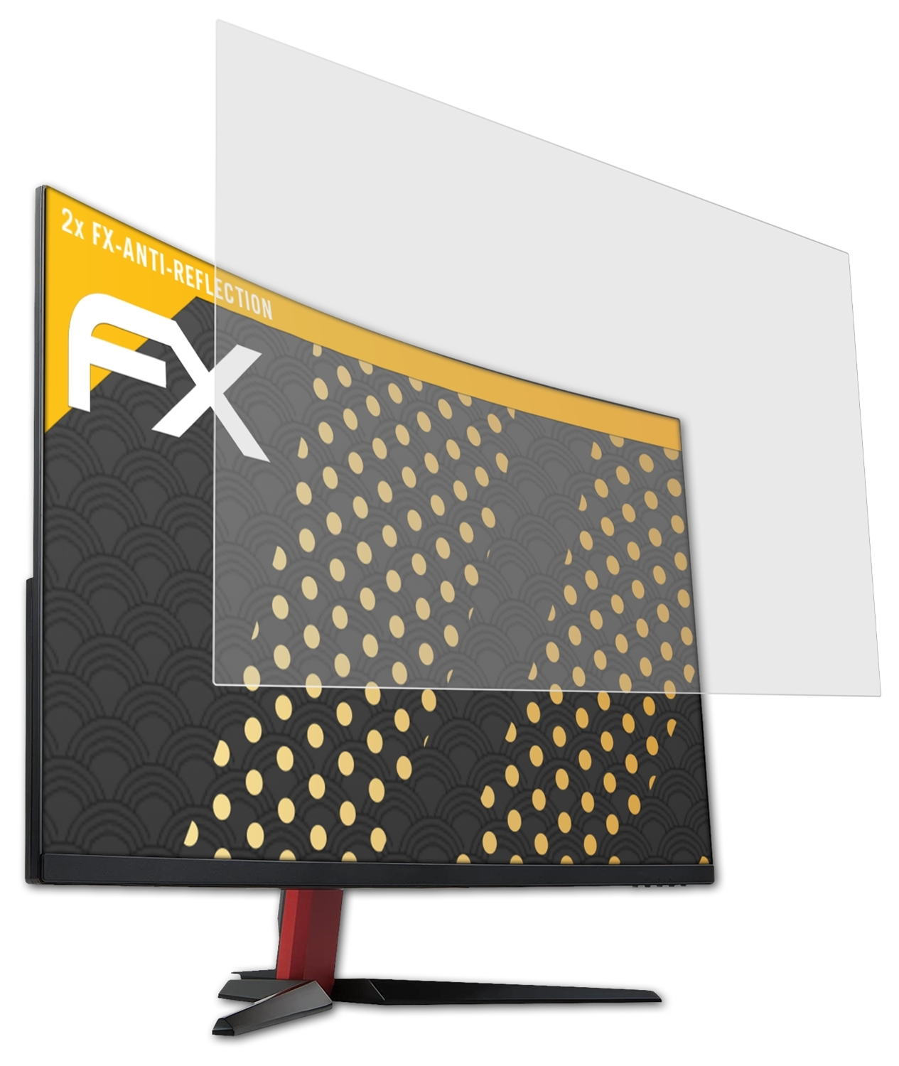 Displayschutz(für ATFOLIX FX-Antireflex Optix MSI 2x AG32CV)