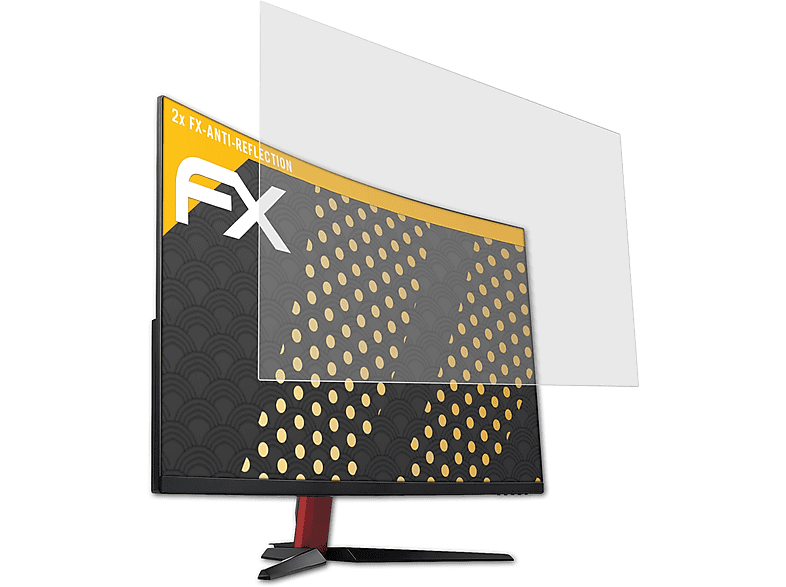 FX-Antireflex AG32CV) Displayschutz(für MSI Optix 2x ATFOLIX