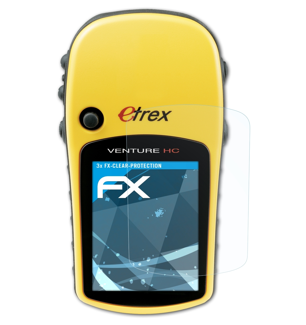 Displayschutz(für Venture Etrex ATFOLIX HC) Garmin FX-Clear 3x