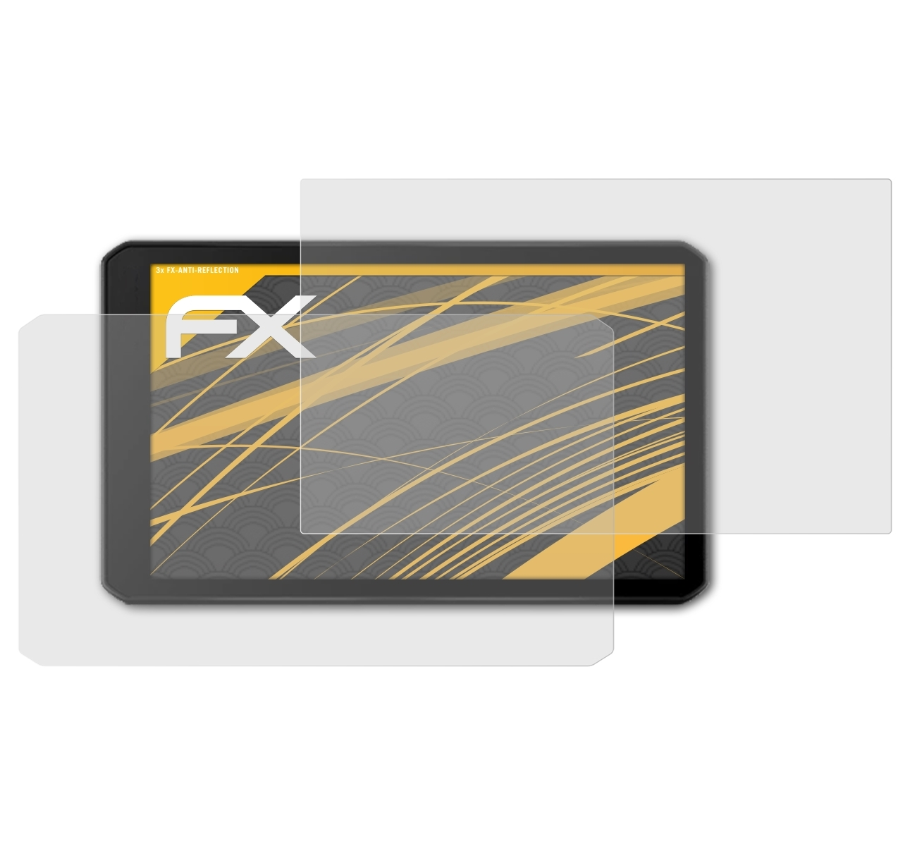 ATFOLIX 3x matt&stoßfest Displayschutz(für DriveCam 76) Garmin