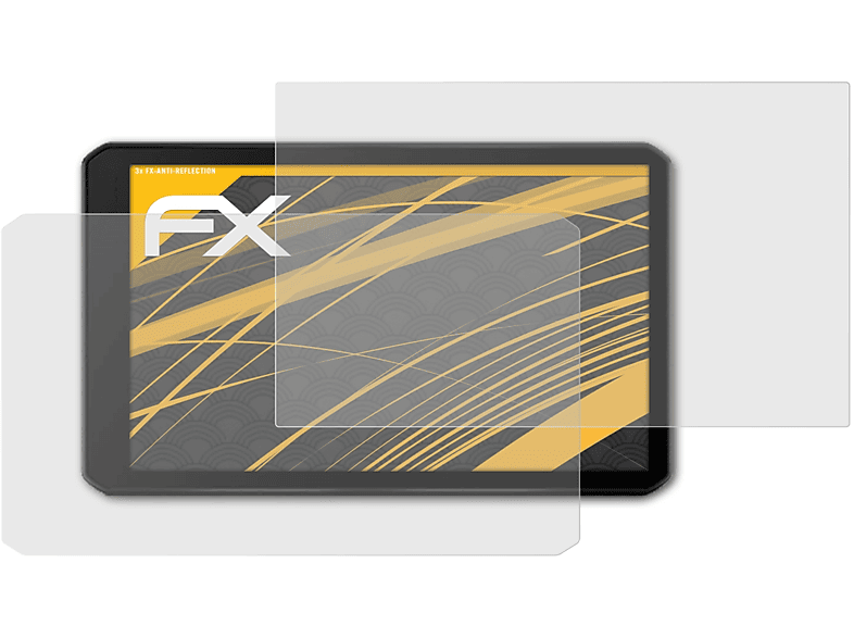 3x DriveCam matt&stoßfest 76) Garmin ATFOLIX Displayschutz(für