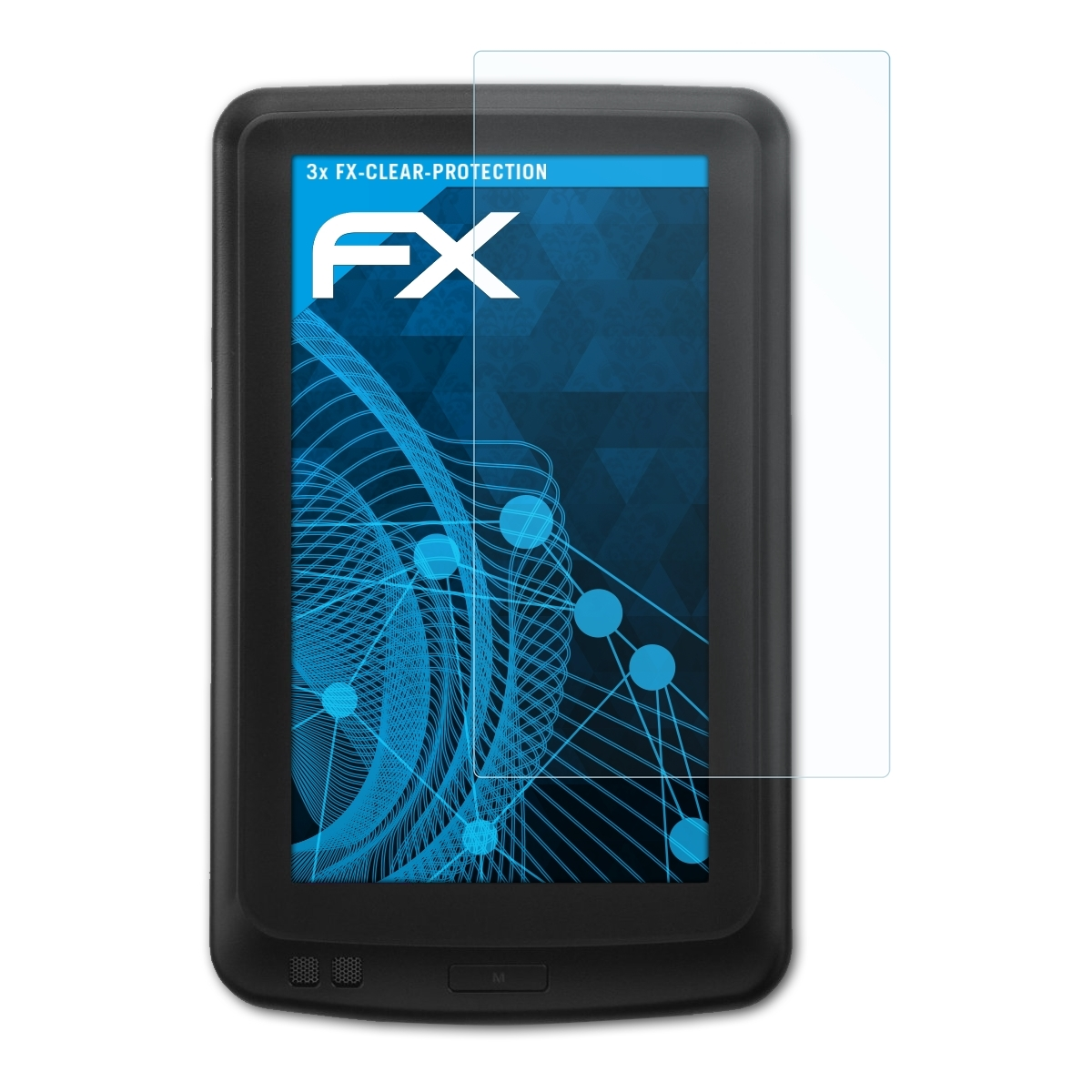 ATFOLIX 3x FX-Clear Displayschutz(für X7) Cowon