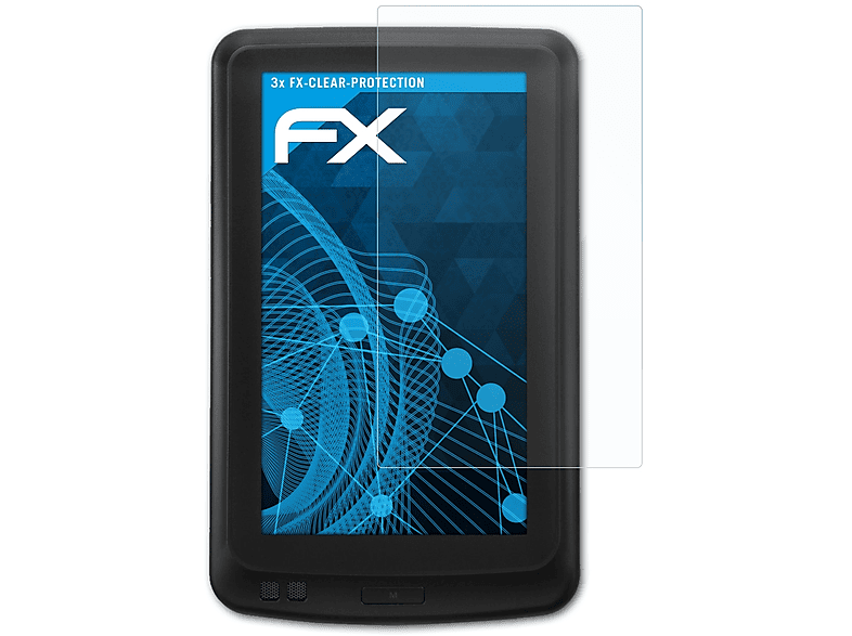 3x Cowon ATFOLIX X7) Displayschutz(für FX-Clear