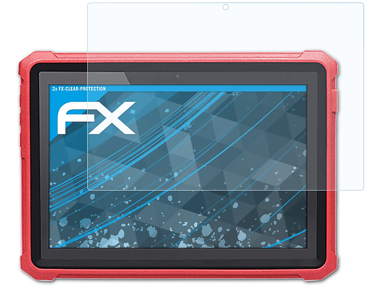 ATFOLIX 2x FX-Clear Displayschutz(für Launch X-431 Euro Pro HD+)