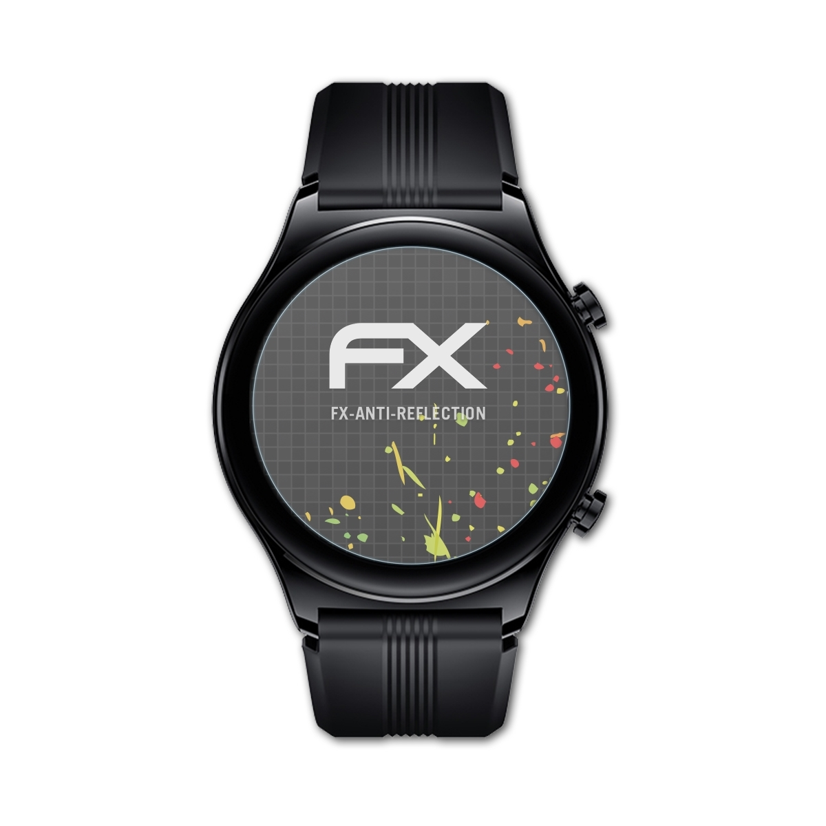 Displayschutz(für 3) Honor FX-Antireflex ATFOLIX Watch 3x GS