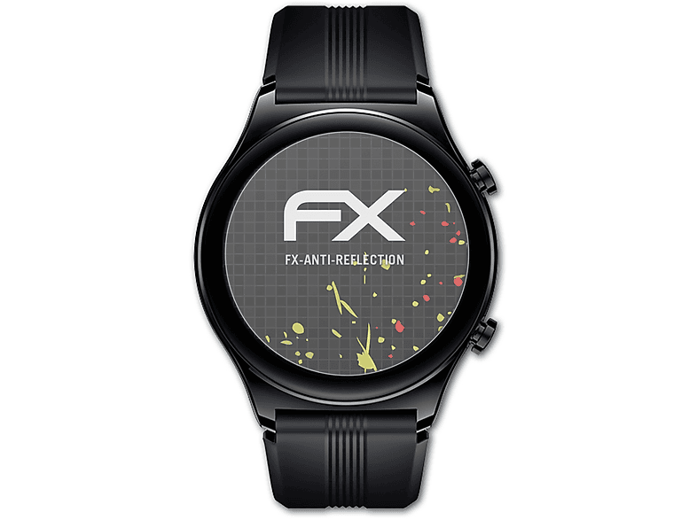 ATFOLIX 3x FX-Antireflex Displayschutz(für Honor Watch GS 3)