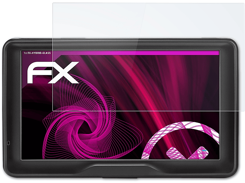 FX-Hybrid-Glass Garmin ATFOLIX Schutzglas(für nüvi 2798)